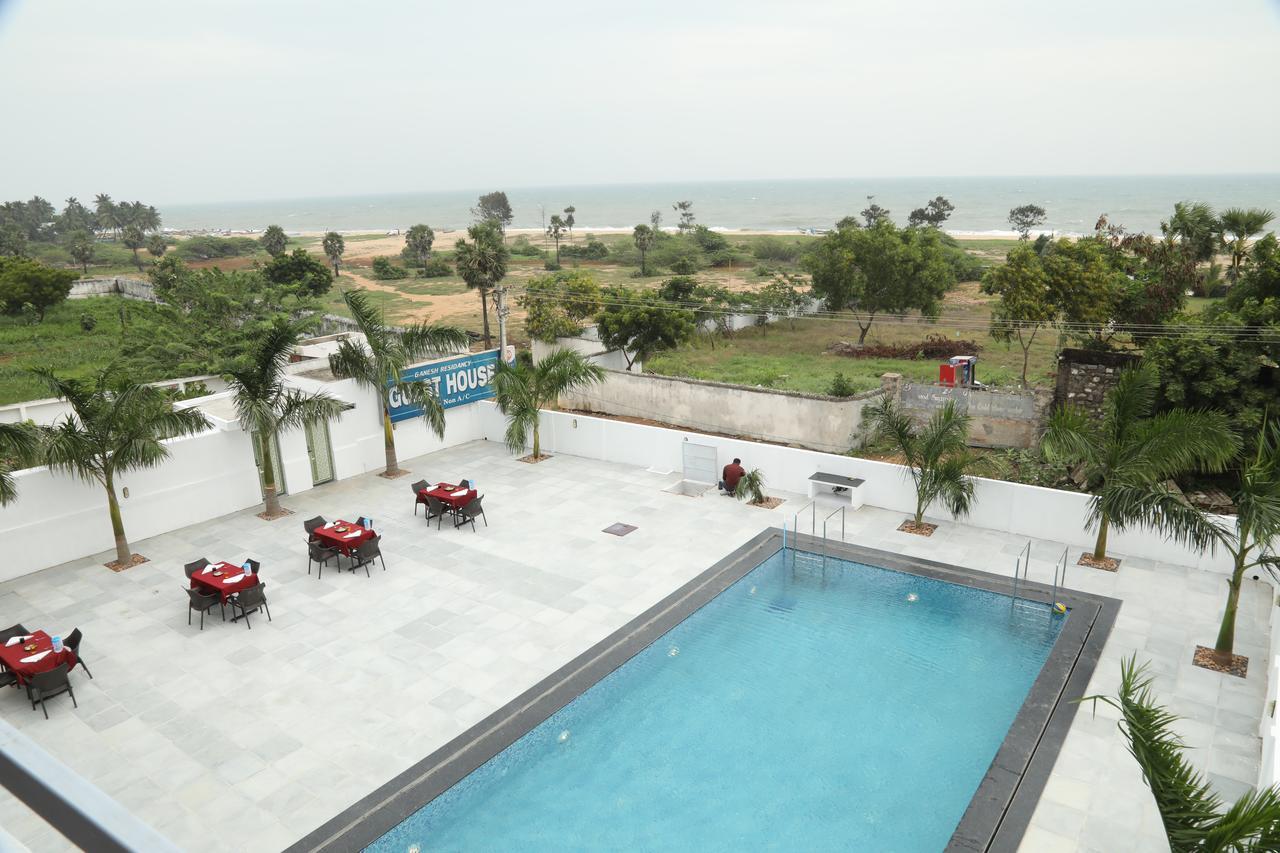 Ganesh Residency Hotel Pondicherry Exterior foto